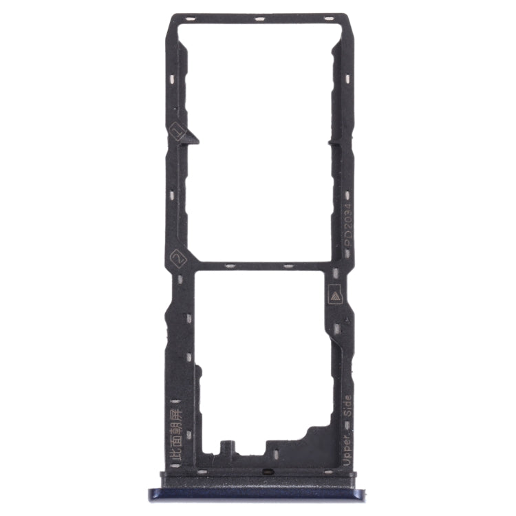 For vivo Y30 Standard / Y12s SIM Card Tray + SIM Card Tray + Micro SD Card Tray
