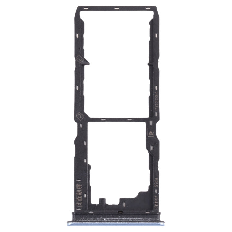 For vivo Y30 Standard / Y12s SIM Card Tray + SIM Card Tray + Micro SD Card Tray