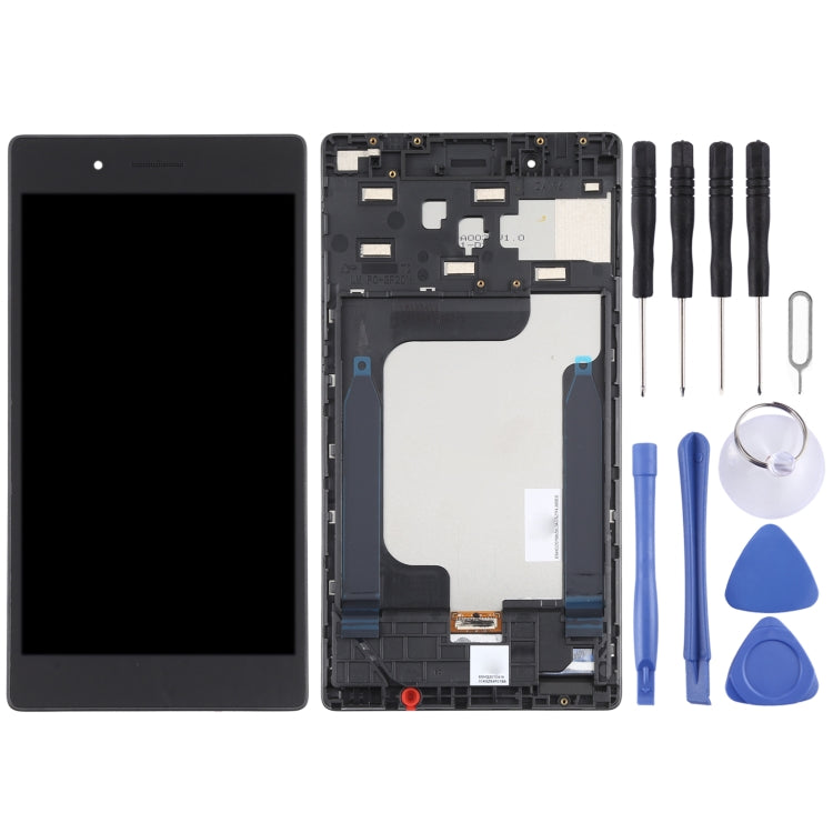 LCD Screen and Digitizer Full Assembly with Frame for Lenovo Tab 7 Essential TB-7304F TB-7304i