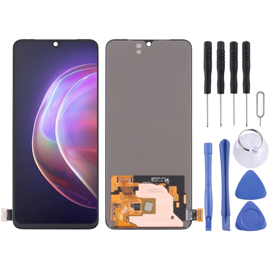 Original AMOLED Material LCD Screen and Digitizer Full Assembly for vivo V21 5G V2050