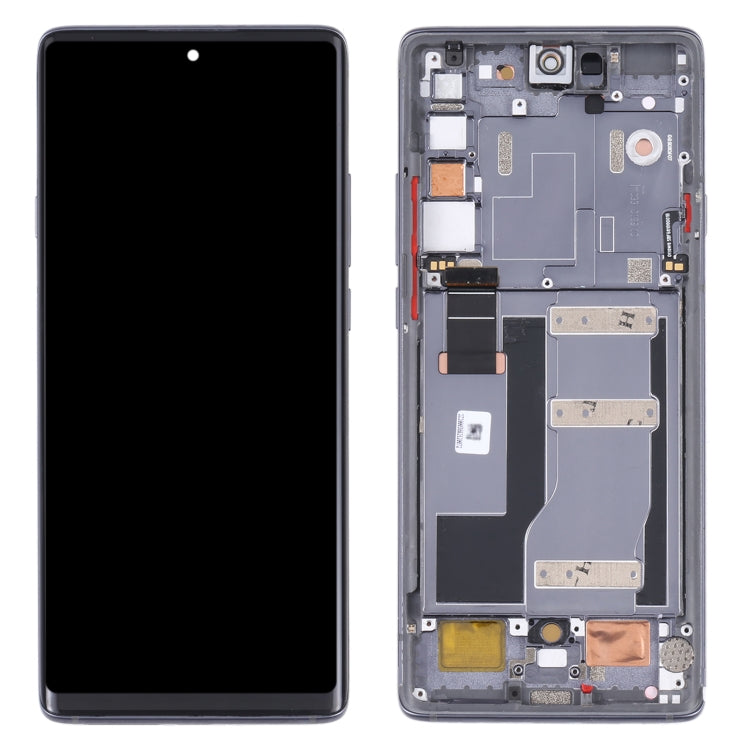 Original LCD Screen and Digitizer Full Assembly with Frame for TCL 20 Pro 5G T810H
