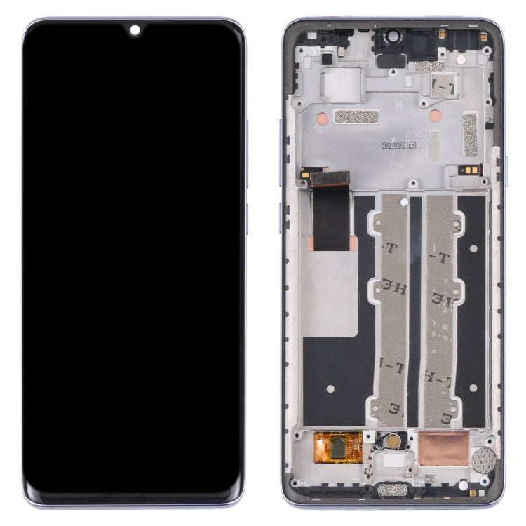 Original LCD Screen and Digitizer Full Assembly with Frame for TCL 10 Plus