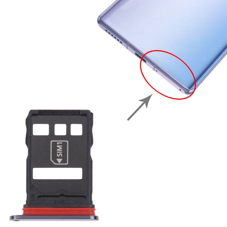 SIM Card Tray + NM Card Tray for Huawei Mate 40E 5G