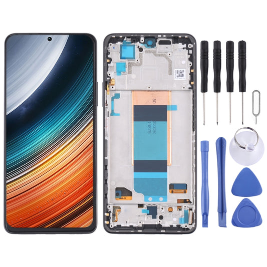 Original LCD Screen and Digitizer Full Assembly with Frame for Xiaomi Redmi K40S