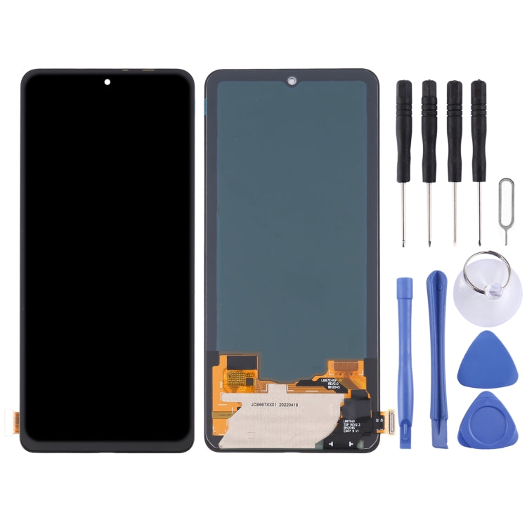 OLED Material LCD Screen and Digitizer Full Assembly For Xiaomi Redmi K40/Redmi K40 Pro/Redmi K40 Pro+/11i/11X/11X Pro/Poco F3/Black Shark 4/Black Shark 4 Pro/Black Shark 4S/Black Shark 4S Pro