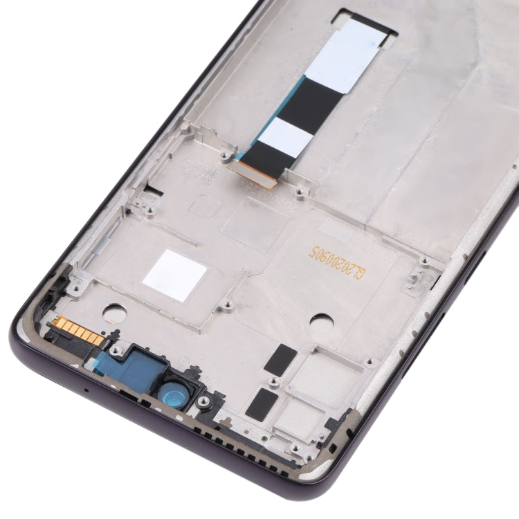 LCD Screen and Digitizer Full Assembly with Frame for Motorola Moto G 5G