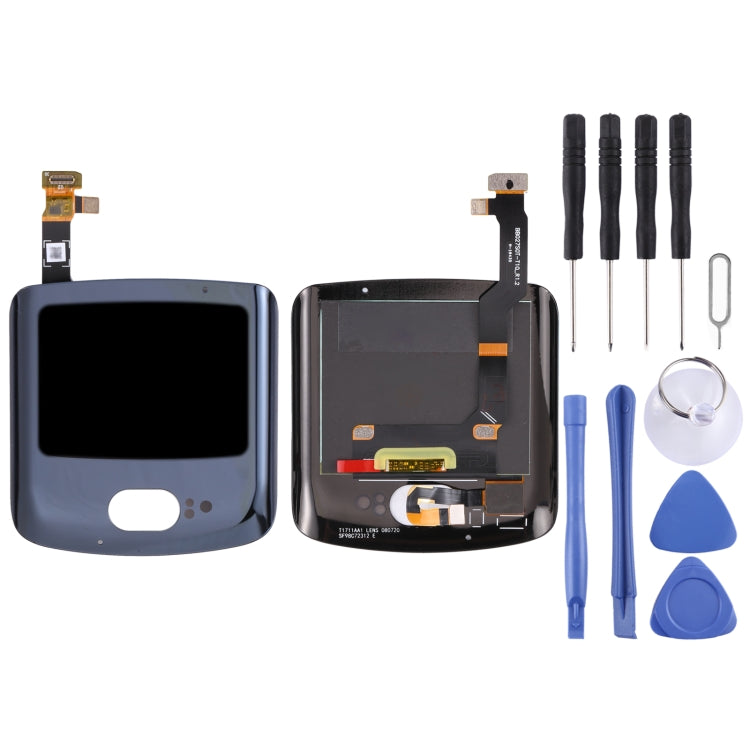 Original Secondary LCD Screen and Digitizer Full Assembly for Motorola Razr 5G