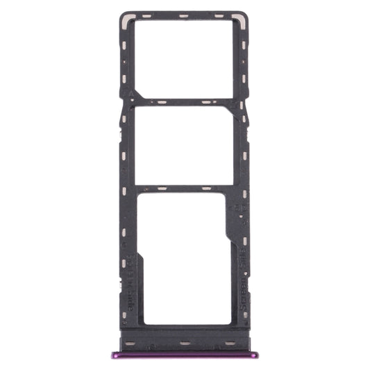 For Infinix S4 X626 SIM Card Tray + SIM Card Tray + Micro SD Card Tray