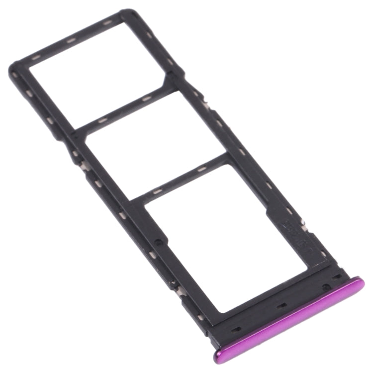 For Infinix S4 X626 SIM Card Tray + SIM Card Tray + Micro SD Card Tray