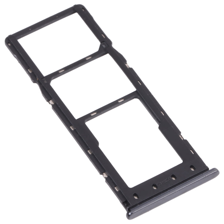 For Infinix Hot 10 Lite X657B SIM Card Tray + SIM Card Tray + Micro SD Card Tray