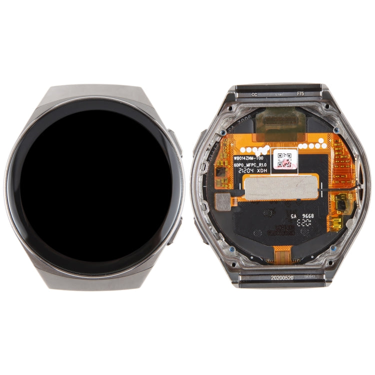 Original LCD Screen and Digitizer Full Assembly With Frame For Huawei Watch GT 2e HCT-B19