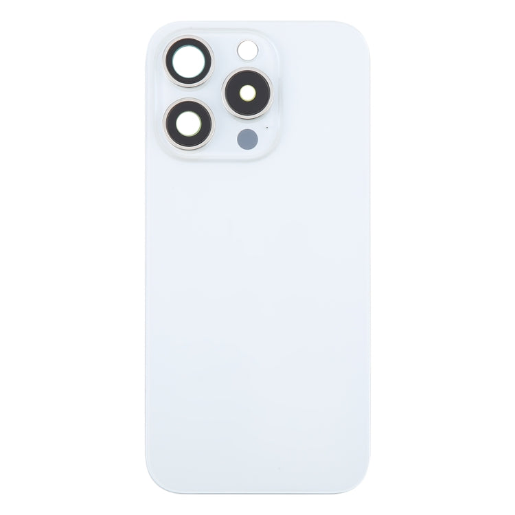 For iPhone 16 Pro Original Glass Battery Back Cover with Camera Lens Cover + MagSafe Magnet