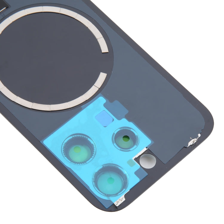 For iPhone 16 Pro Original Glass Battery Back Cover with Camera Lens Cover + MagSafe Magnet