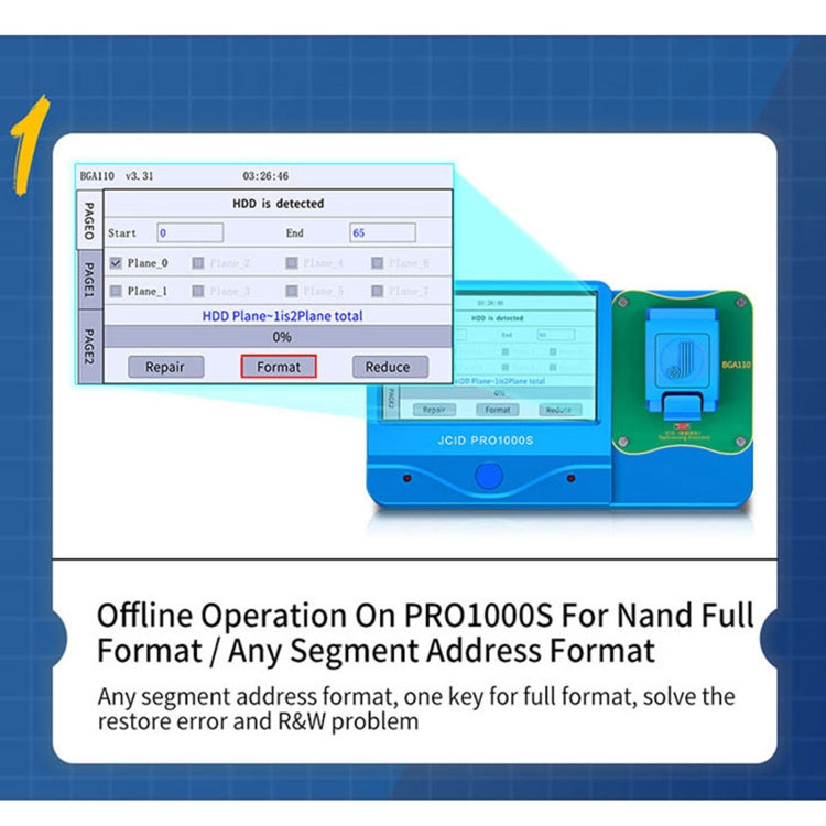 JC BGA110 Nand Module For iPhone 8 ~ 11 Pro Max