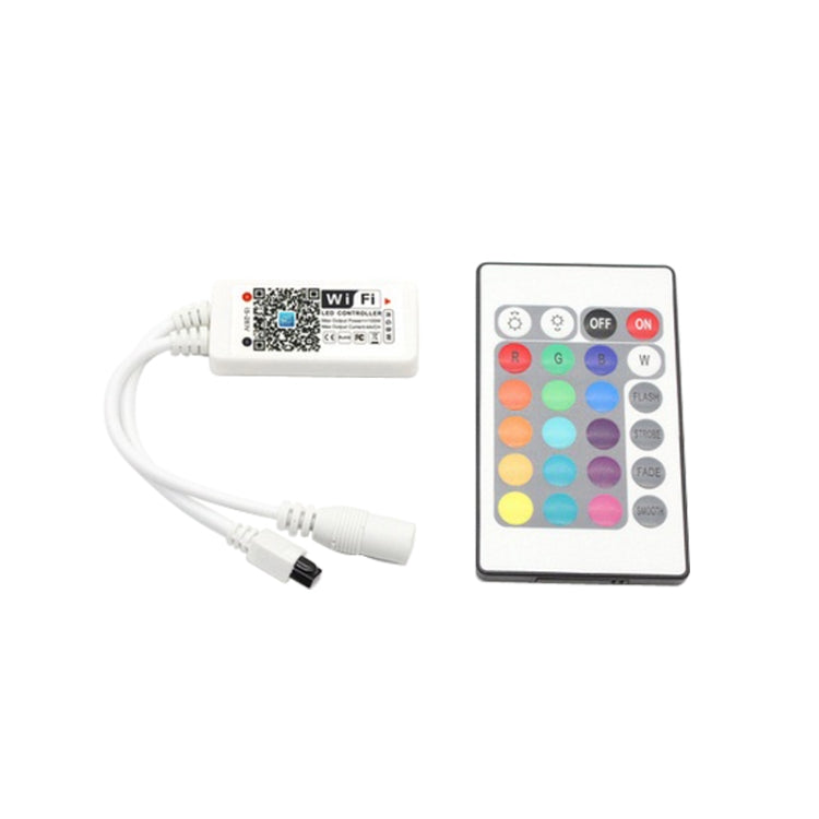 Smart Phone Control Music and Timer Mode Home Mini WIFI LED RGB Controller