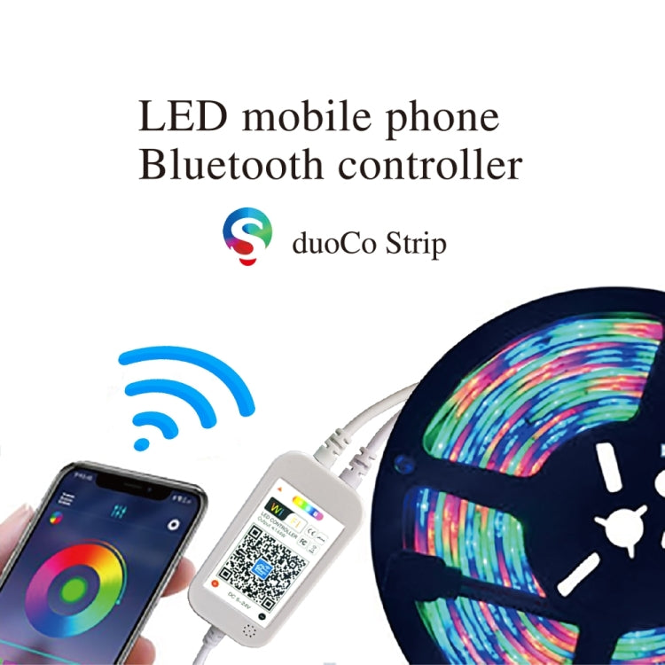 WiFi Smart 4 Pin RGB LED Strip Light Contoller APP Remote Voice Control Works with Alexa Echo, 5-24V