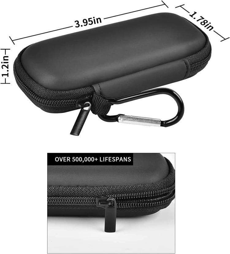 For AliveCor KardiaMobile ECG / KardiaMobile 6L EKG Heart Rate Monitor Storage Bag