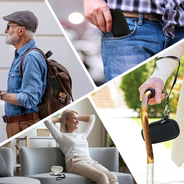 For AliveCor KardiaMobile ECG / KardiaMobile 6L EKG Heart Rate Monitor Storage Bag