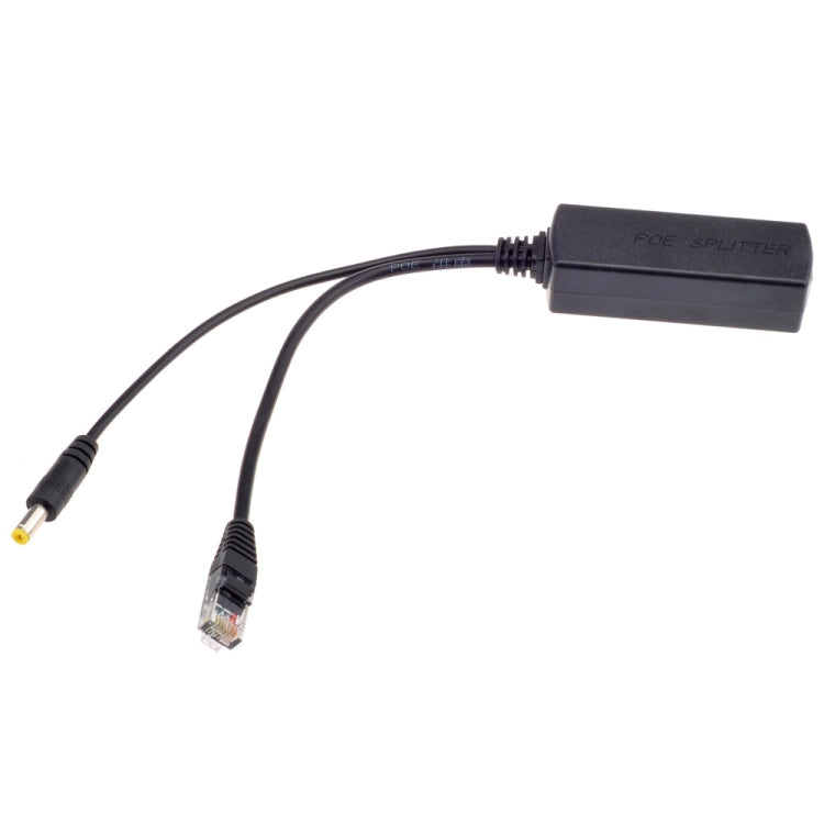 Power Over Ethernet Splitter 48V Input and 12V Output 48V PoE Splitter Adapter, Let 12V DC IP Camera Become POE Camera