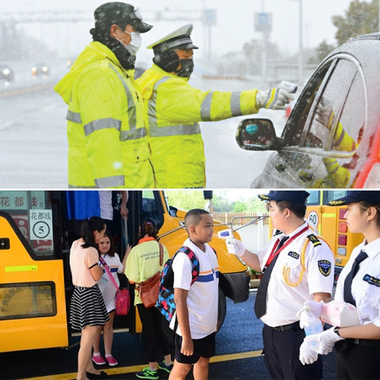 Non-contact LCD Digital Thermometer Fever Handheld Infrared Forehead Body Thermometer with LCD Measurement For Baby Adult Portab