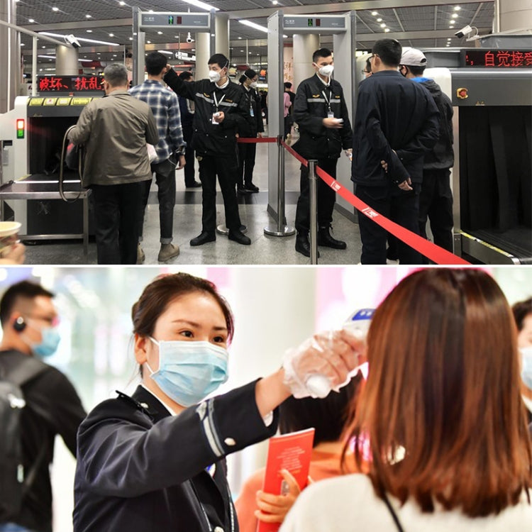 Non-contact LCD Digital Thermometer Fever Handheld Infrared Forehead Body Thermometer with LCD Measurement For Baby Adult Portab