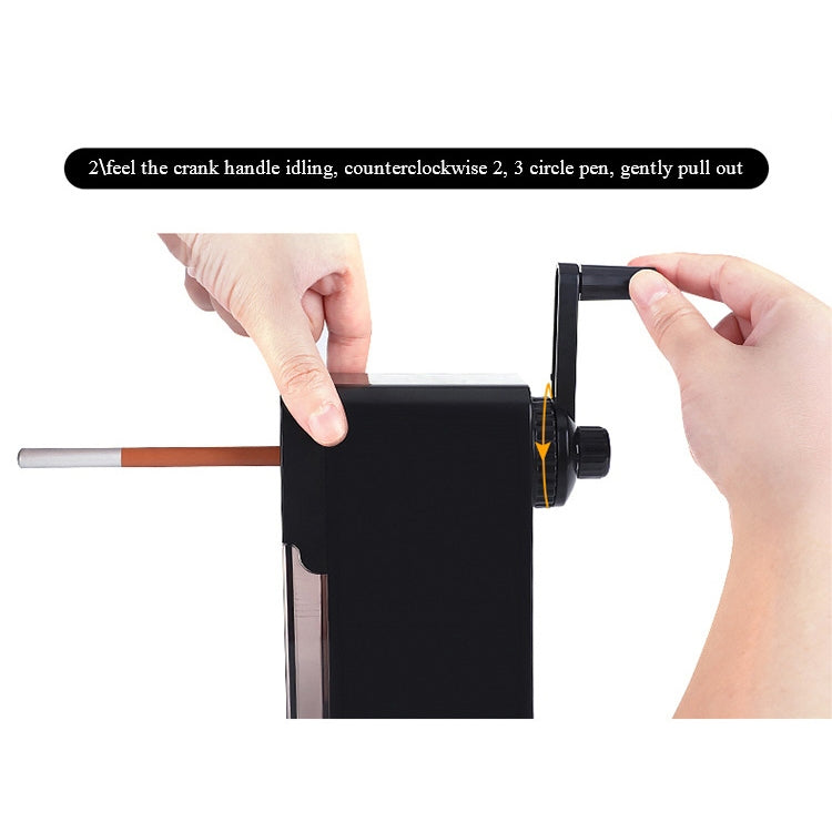 Hand Crank Mechanical Art Student Pencil Sharpeners Tool Office School Supplies