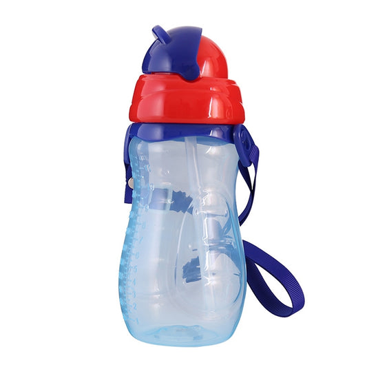 Baby Water Feeding Bottle With Straw Portable Cartoon Save Cups Sports Bottles Baby Feeding Cups