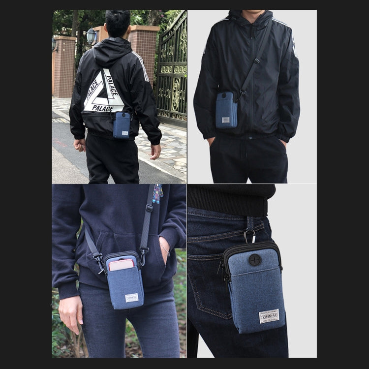 YIPINU Multifunctional Hanging Neck Mini Waterproof Mobile Phone Storage Bag