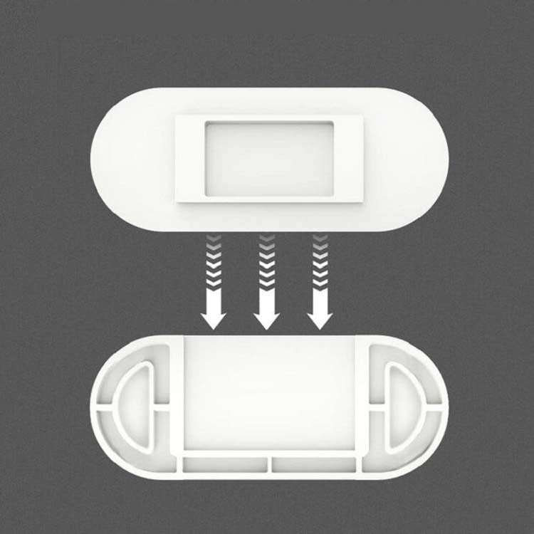5pcs Outlet Holder Wall Mount Plug Board Socket Fixing Frame