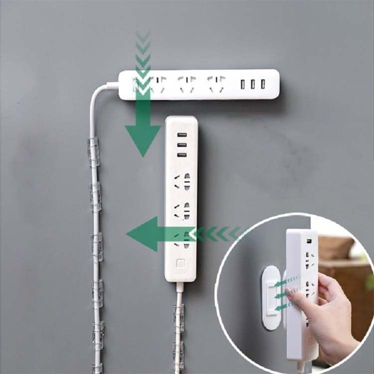 5pcs Outlet Holder Wall Mount Plug Board Socket Fixing Frame