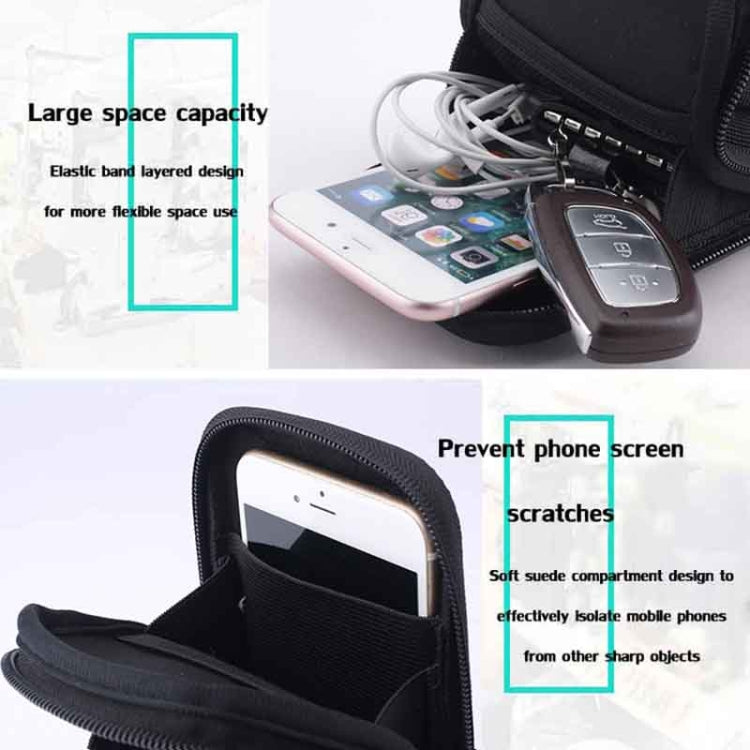 YIPINU Outdoor Multifunctional Arm Cycling Running Fitness Sports Phone Bag