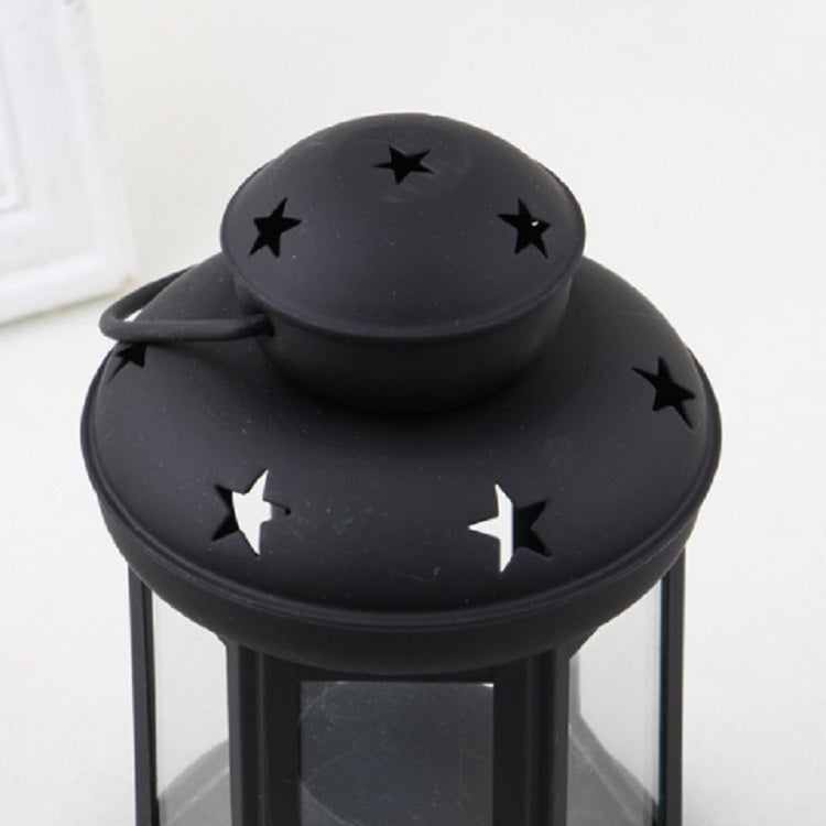 Hollow Star Iron Candle Holder Metal Crafts Portable Candle Holder Decoration
