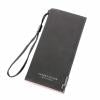Fashion Ladies Zipper Long Dull Polish Retro PU Leather Wallet Clutch Coin Purse