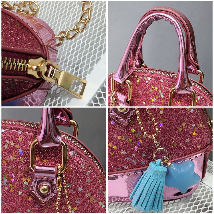 Cute Leather Shoulder Bag Messenger Bag Girls Solid Color Mini Zip Small Square Bag Tote Bag