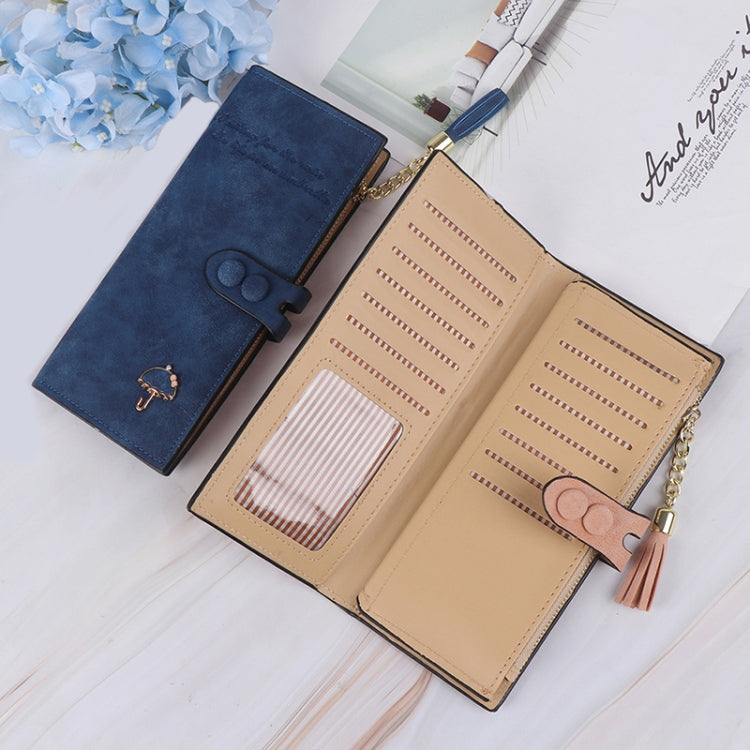 Women Umbrella Wallet Long Zipper Wallet