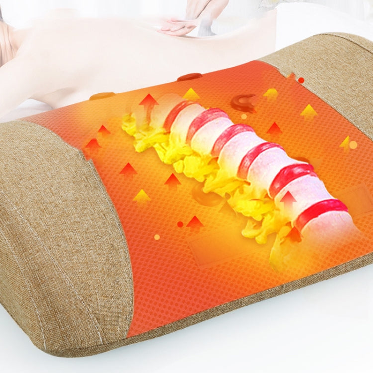 Heating Pulse Acupuncture Waist Massager Multifunctional Household Lumbar Disc Automatic Traction Device