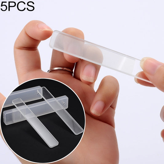 5 PCS Nano Crystal Glass Nail File Manicure Polish Manicure Tool