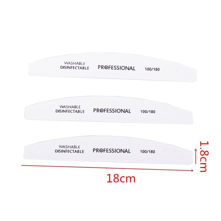 4 PCS Nail File Sandpaper Nail Sanding Grinding Polishing Manicure Care Tools