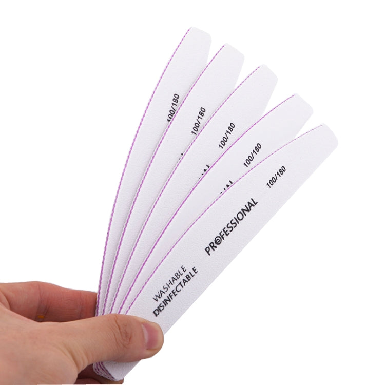 4 PCS Nail File Sandpaper Nail Sanding Grinding Polishing Manicure Care Tools