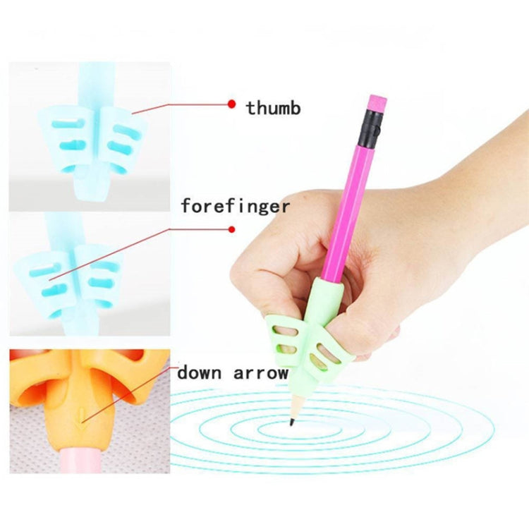 Non-toxic Children Pencil Writing Aid Grip Posture Correction Tools, Random Color Delivery