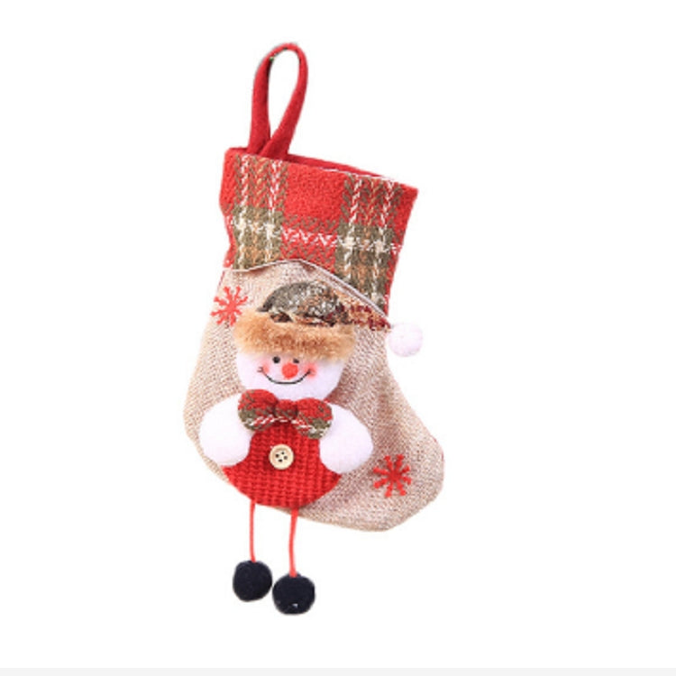 Mini Christmas Stockings Gift Bags Christmas Decorations for Home Festival Party