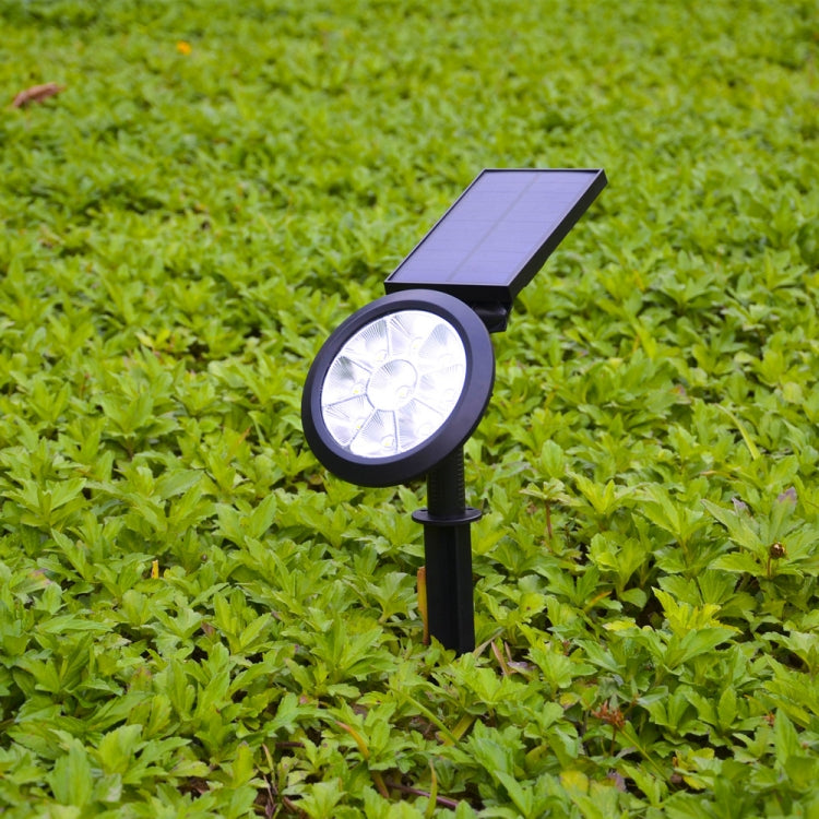 9 LEDs Solar Power Garden Lights LED Outdoor Garden Adjustable IP65 Waterproof Light
