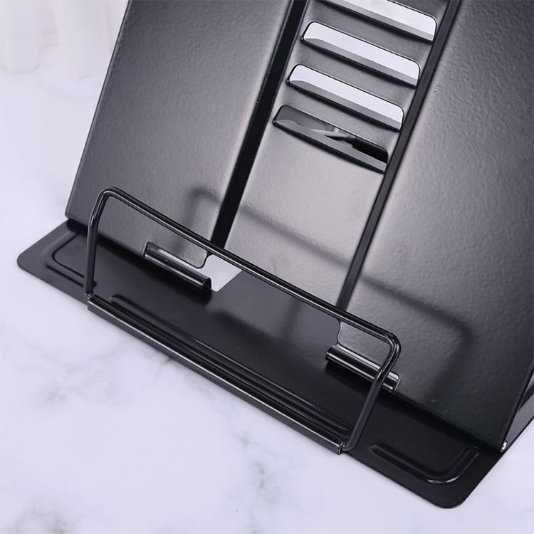 Portable Metal Adjustable Reading Book Holder Support iPad Document Book Shelf Bookstand