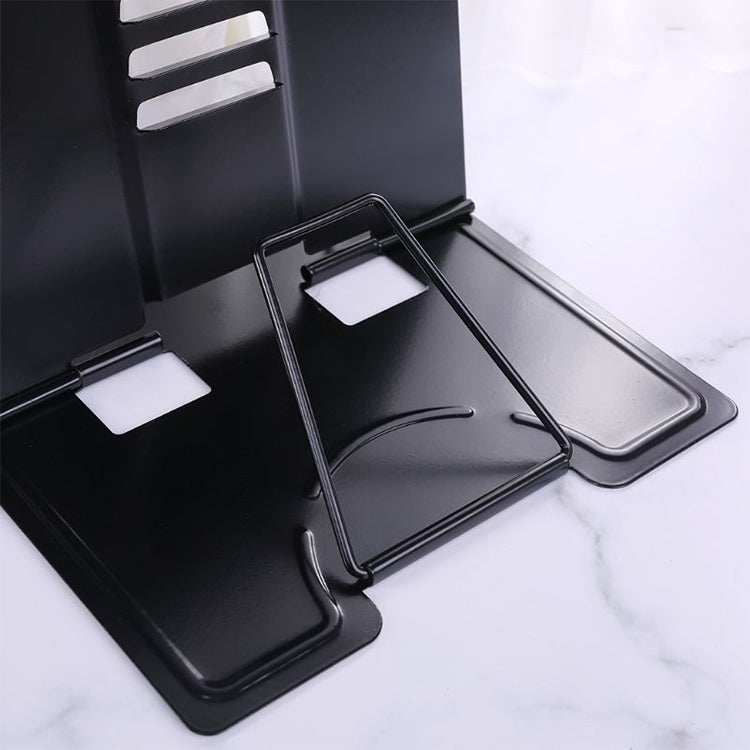 Portable Metal Adjustable Reading Book Holder Support iPad Document Book Shelf Bookstand