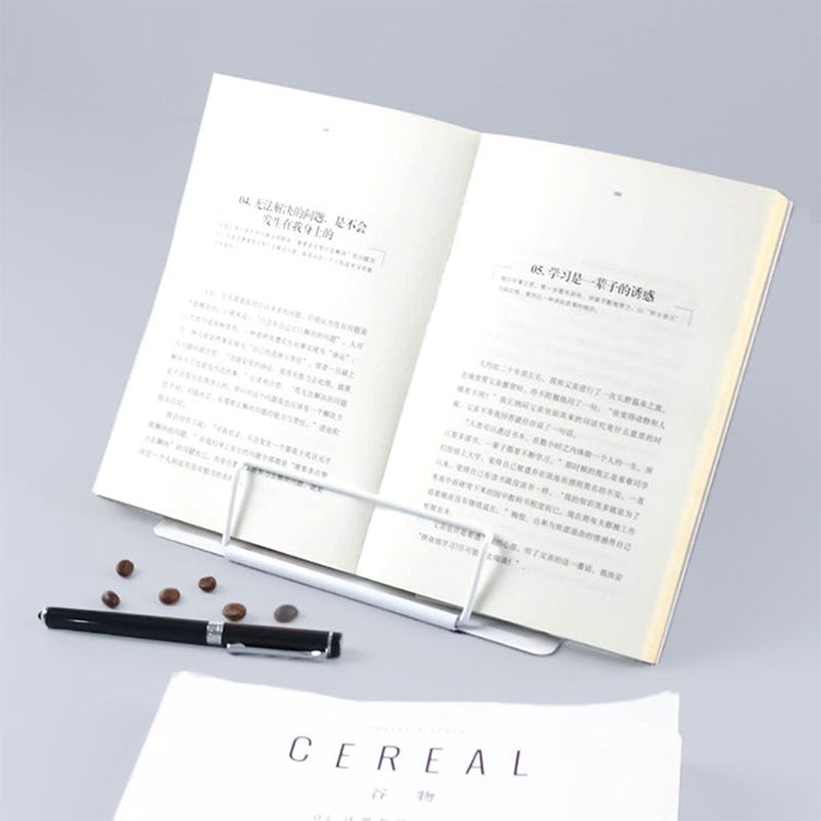 Portable Metal Adjustable Reading Book Holder Support iPad Document Book Shelf Bookstand