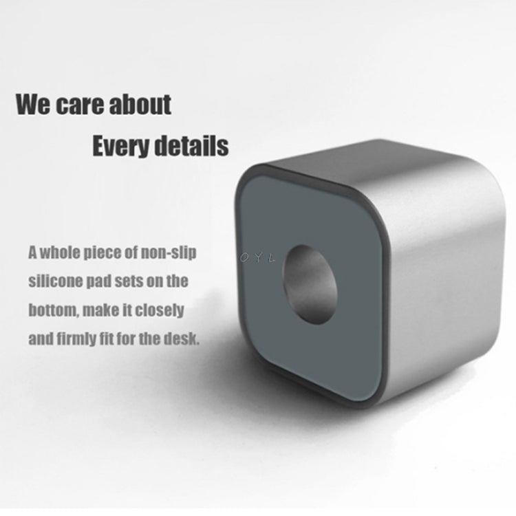 Creative Metal Pencil Holders Single Slot Pen Stand Office Containers Organizer