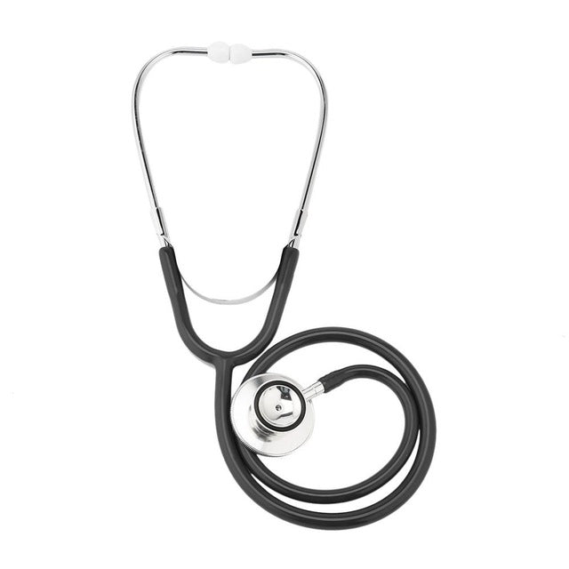 Double-sided Stethoscope Single Tube Doctors Nurse Professional Cardiology Stethoscope Aluminium Alloy Chestpiece Medical Device