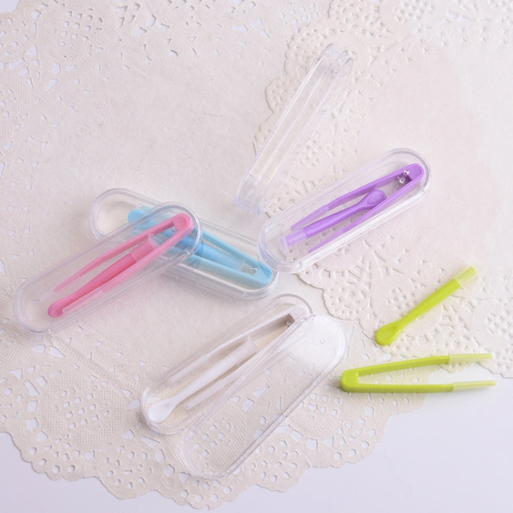 5pcs Portable Contact Lens Special Tweezer and Stick Set Travel Kit