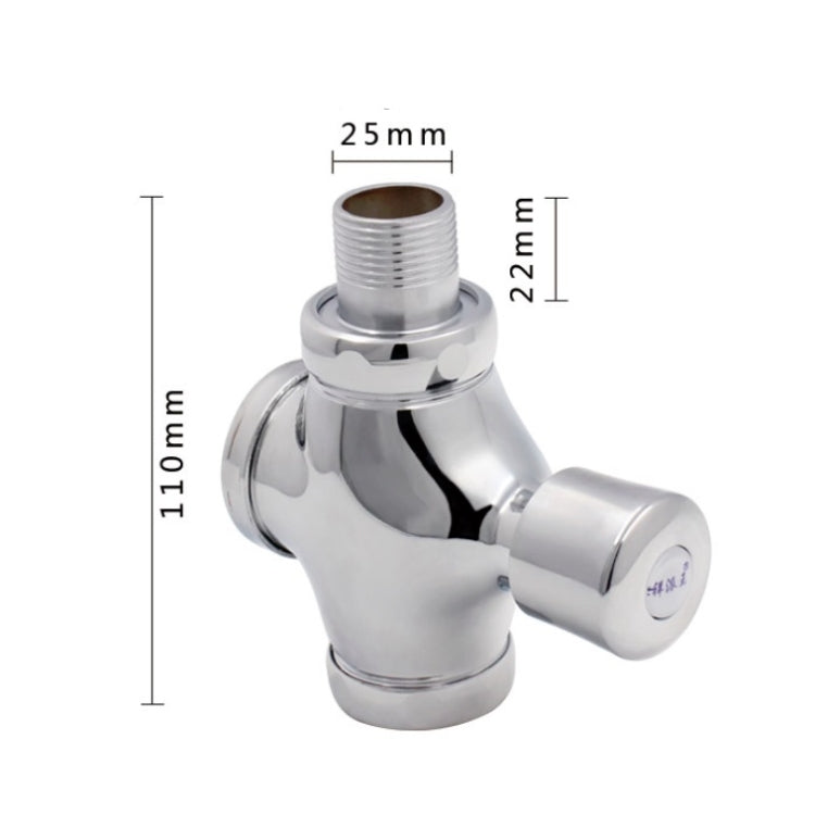 Stool Flush Valve Urinal Delay Valve Hand Press Flush Valve