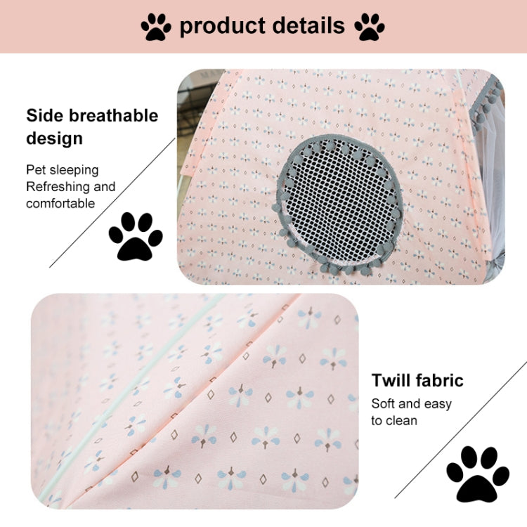 Four Seasons Universal Cat Small Dog Tent Removable and Washable Cat Litter Pet Nest